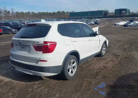 2011 BMW X3 xDrive28I из США, поврежденный, VIN 5UXWX5C51BL711913